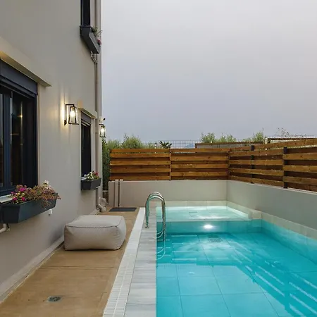 Iron Villas - Nefeli & Oniros Pangalochori Exterior foto